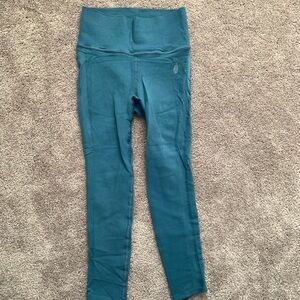 FP Teal Leggings